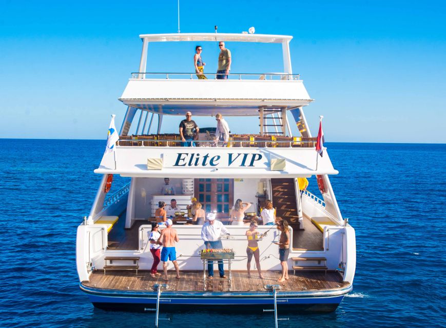 Sharm: Adults Only Elite Cruise to Tiran Island With Lunch - Key Points