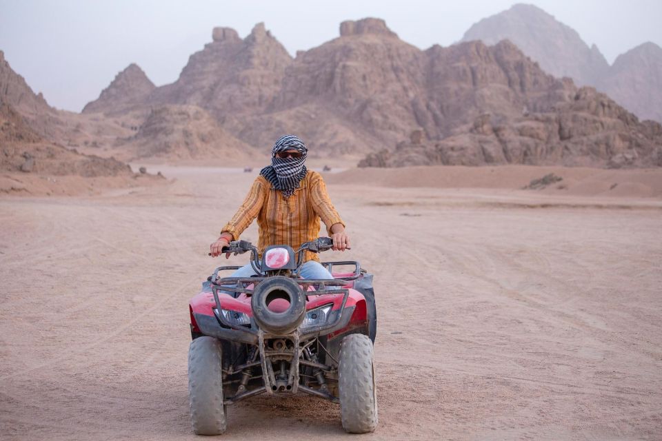 Sharm El Sheikh: ATV Quad Bike & Private Speedboat Adventure - Key Points