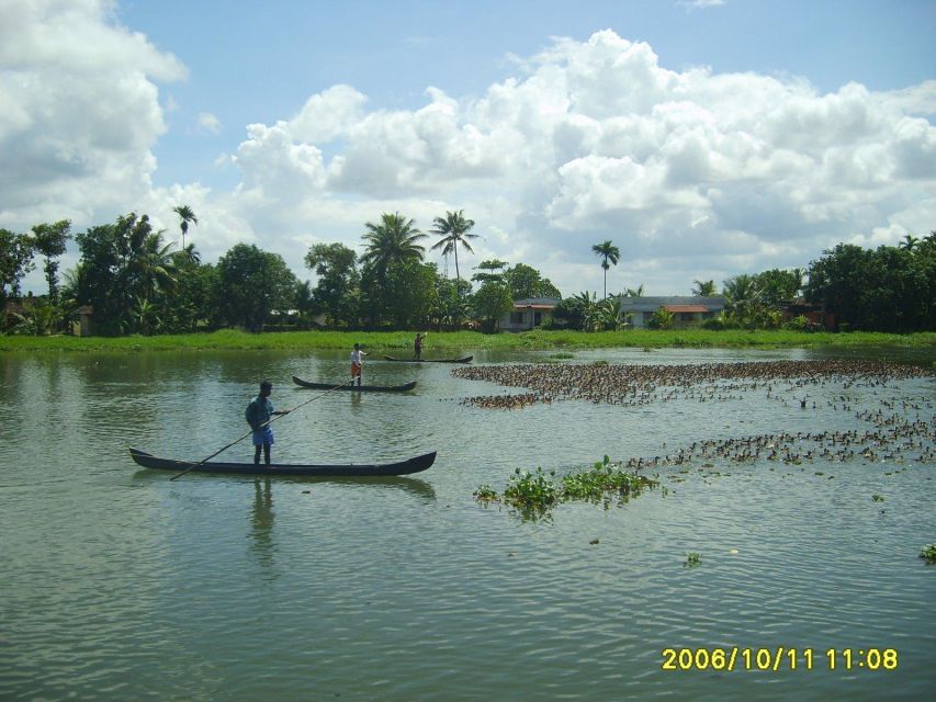 Shore Excursion; Alappuzha Backwater Cruise in Houseboat. - Key Points