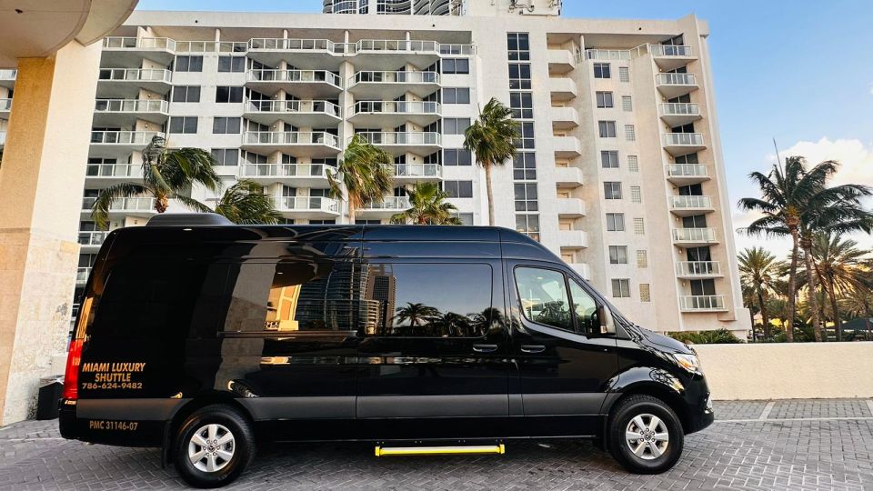 Shuttle Miami Airport/Hotel to Miami Port or Hotel 14pax - Key Points