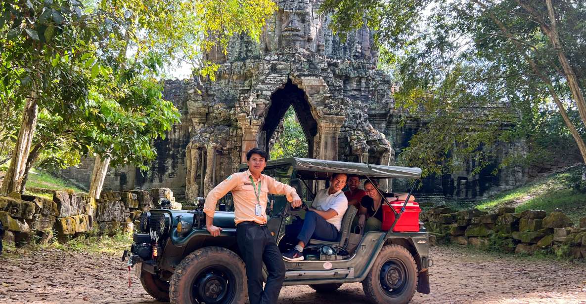 Siem Reap: Angkor Wat Sunrise and Market Tour by Jeep - Key Points