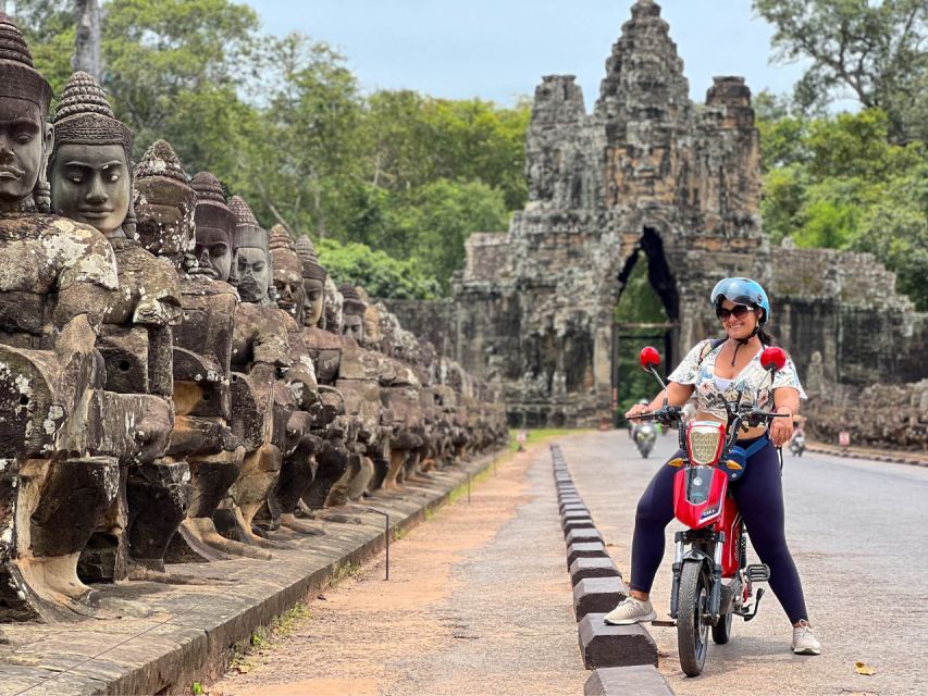 Siem Reap: Angkor Wat Sunrise E-bike Small Group Tour - Key Points