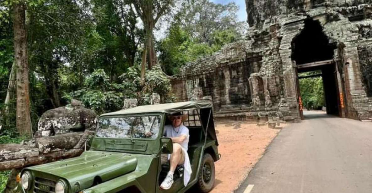 Siem Reap: Angkor Wat Temples Private Guided Tour by Jeep - Key Points
