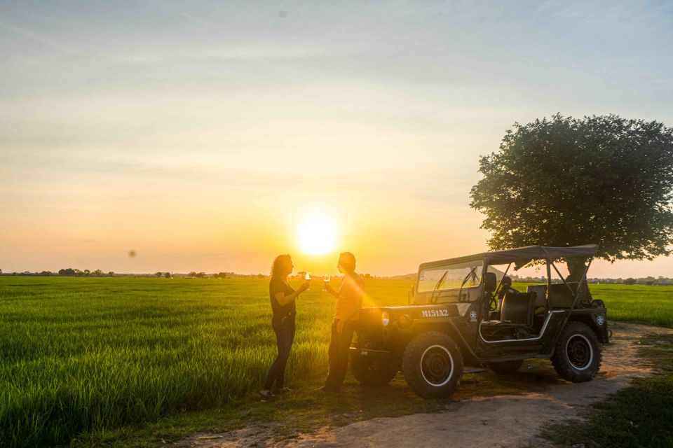 Siem Reap: Countryside Sunset Jeep Tour With Drinks - Key Points