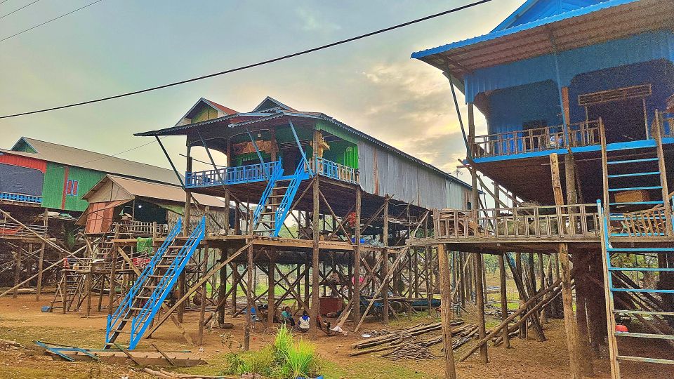 Siem Reap: Kompong Phluk Floating Village Jeep and Boat Tour - Key Points