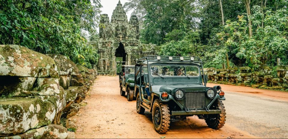 Siem Reap: Private Multi-Stop Jeep and Boat Tour in Angkor - Key Points