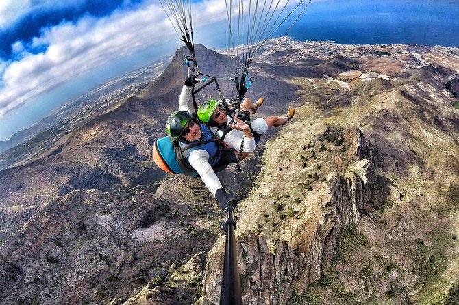 SILVER 1000m Paragliding Tandem Flight Above South Tenerife - Key Points