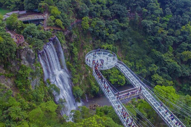 Skywalk Glass Bridge and Waterfall Ravine Half Day Private Tour - Key Points