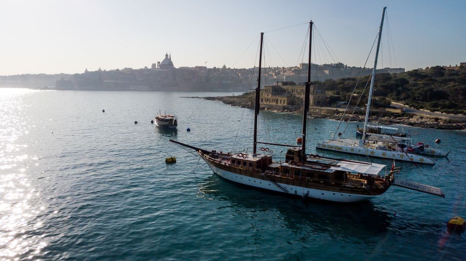 Sliema: 3-Island Cruise With Buffet Lunch and Drinks - Just The Basics
