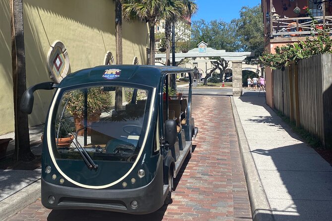 St Augustine Shared Golf Cart Tour - Key Points
