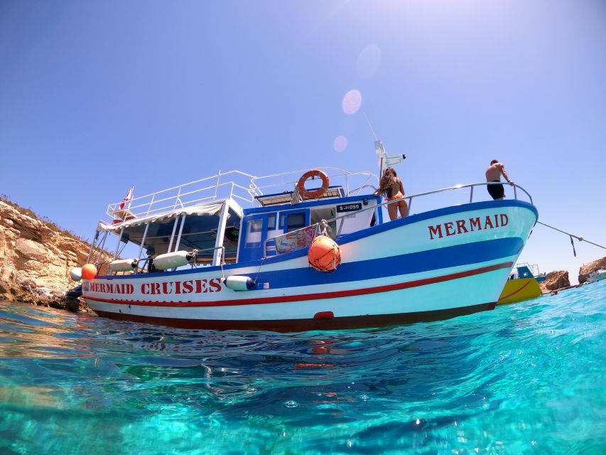 St Paul's Bay: Comino, Blue Lagoon, Gozo, & Caves Boat Tour - Just The Basics
