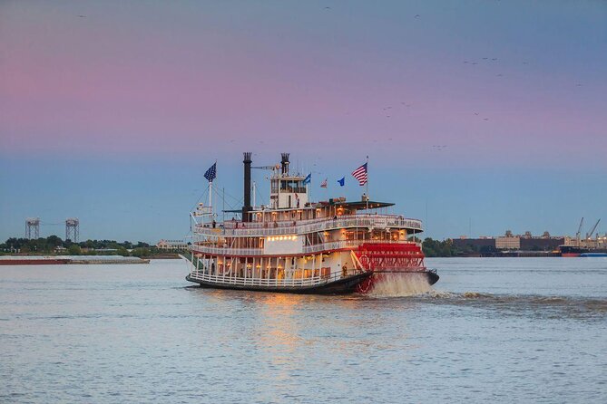 Steamboat Natchez VIP Jazz Dinner Cruise With Private Tour and Open Bar Option - Just The Basics