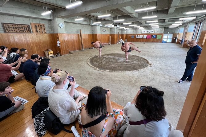 Sumo School Experience With Stable Master and Real Wrestlers - Key Points