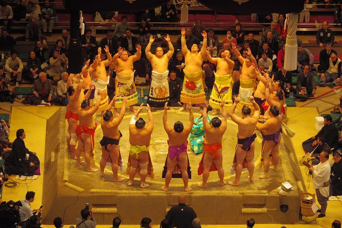 Sumo Wrestling Tournament Experience in Tokyo - Key Points