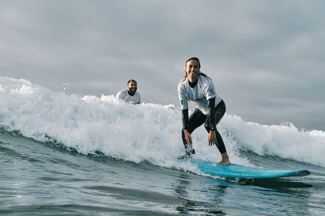 Surf Lesson at Playa De Las Américas - Just The Basics