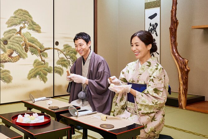 Sweets Making & Kimono Tea Ceremony Gion Kiyomizu - Key Points