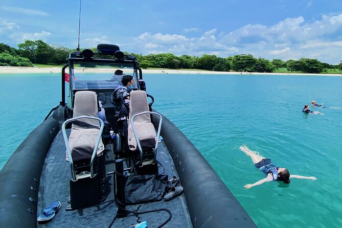 Swim N Chill on a Military Style Speedboat - Key Points