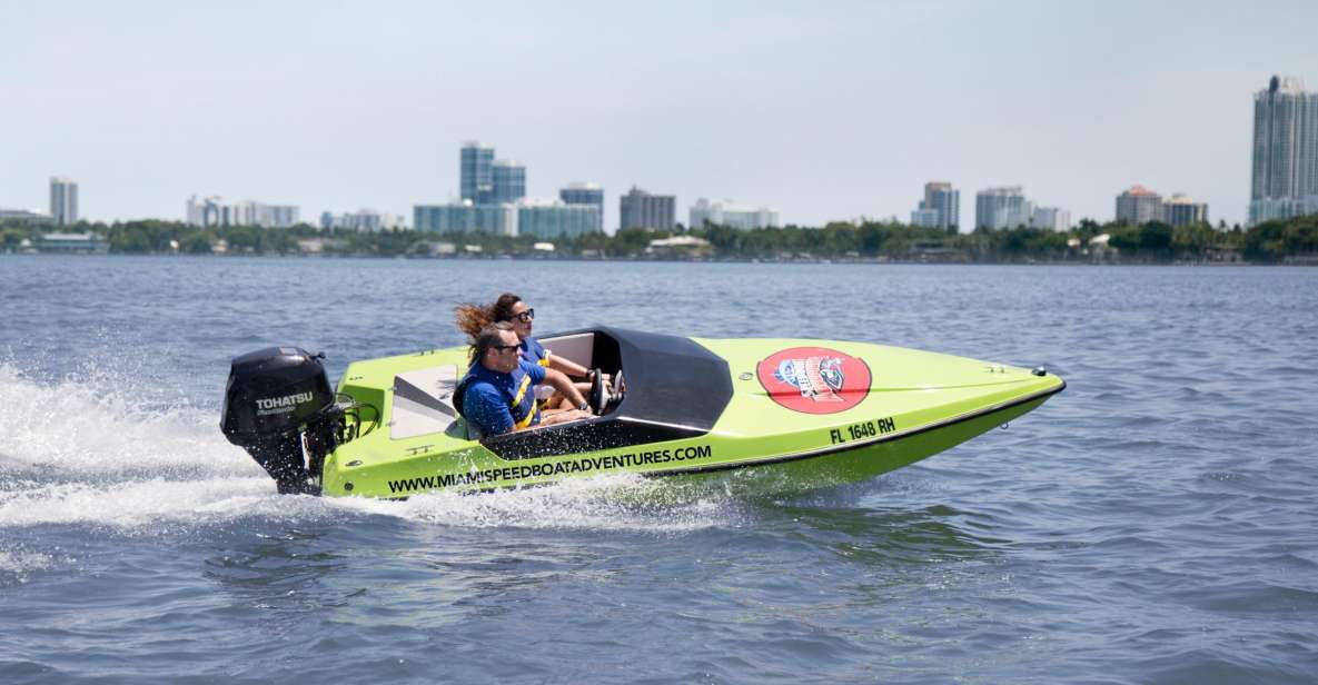 Tampa Bay 2-Hour Speedboat Adventure - Key Points