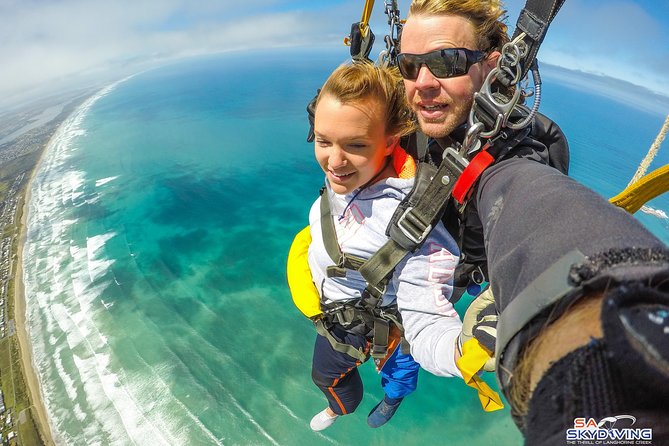 Tandem Skydive Over Adelaides Basham Beach (Mar ) - Key Points