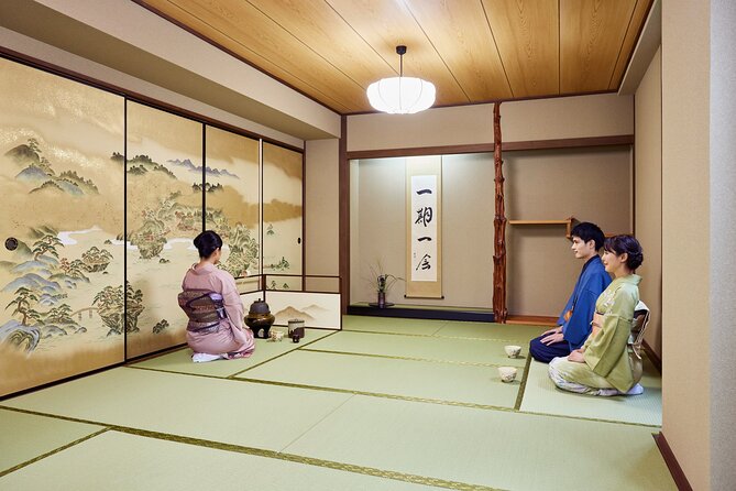 Tea Ceremony and Kimono Experience Tokyo Maikoya - Just The Basics