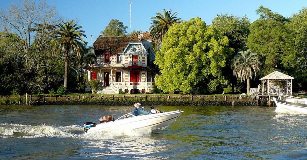 Tigre Full Day Tour With Lunch in Tigre and Return Sailing - Key Points