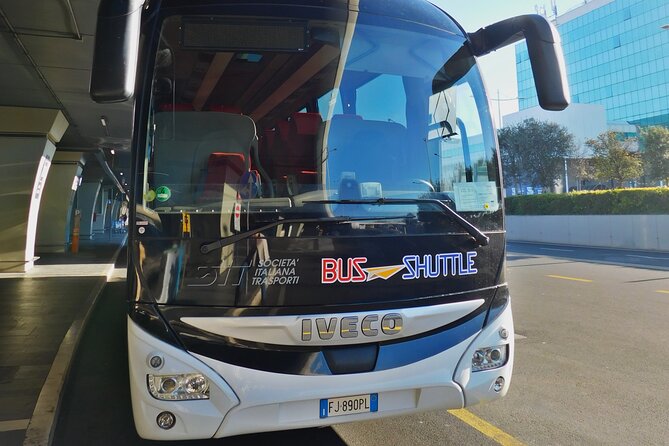 To & From Fiumicino Airport - Rome City Center Shuttle Bus - Key Points