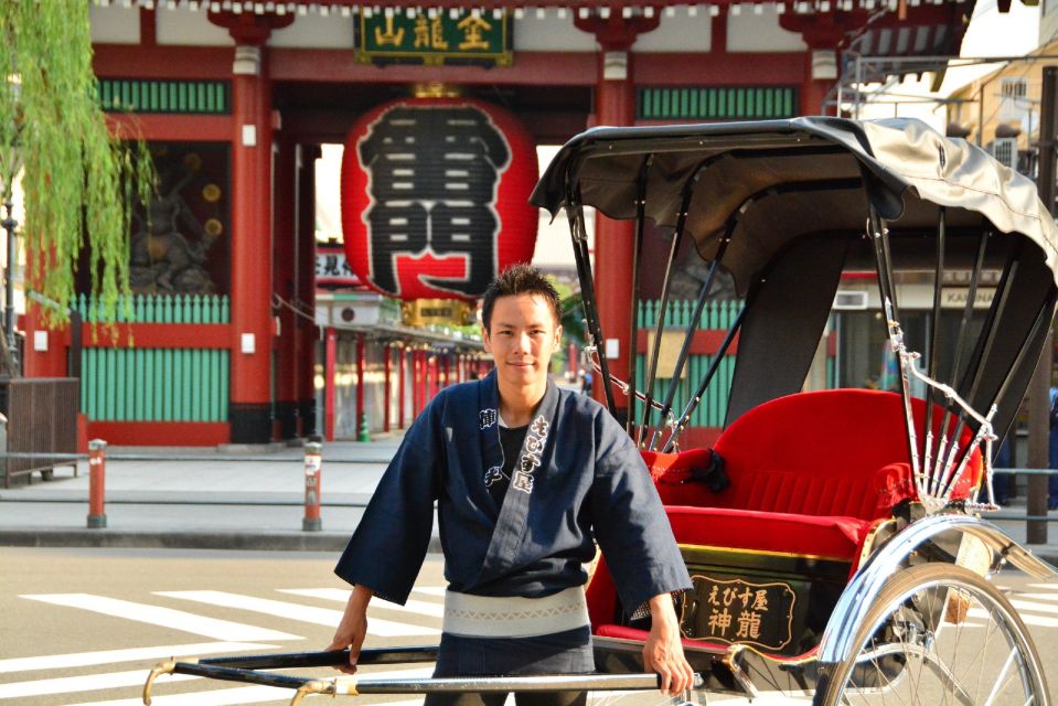 Tokyo: Asakusa Sightseeing Tour by Rickshaw - Just The Basics