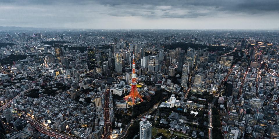 Tokyo: Helicopter Night Flight - Just The Basics