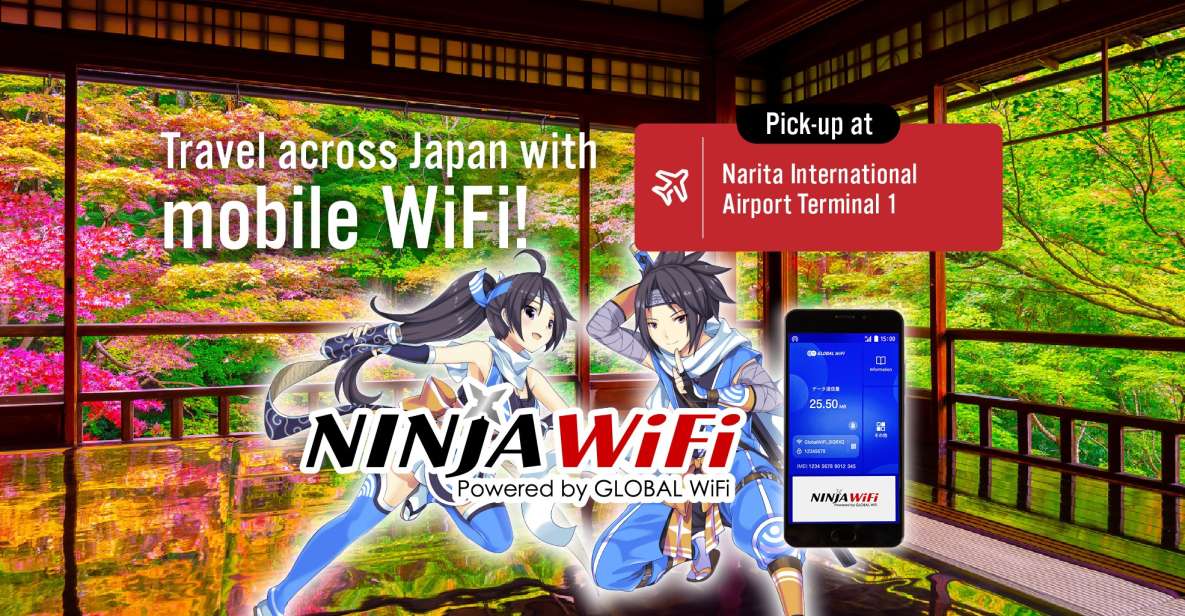 Tokyo: Narita International Airport T1 Mobile WiFi Rental - Just The Basics