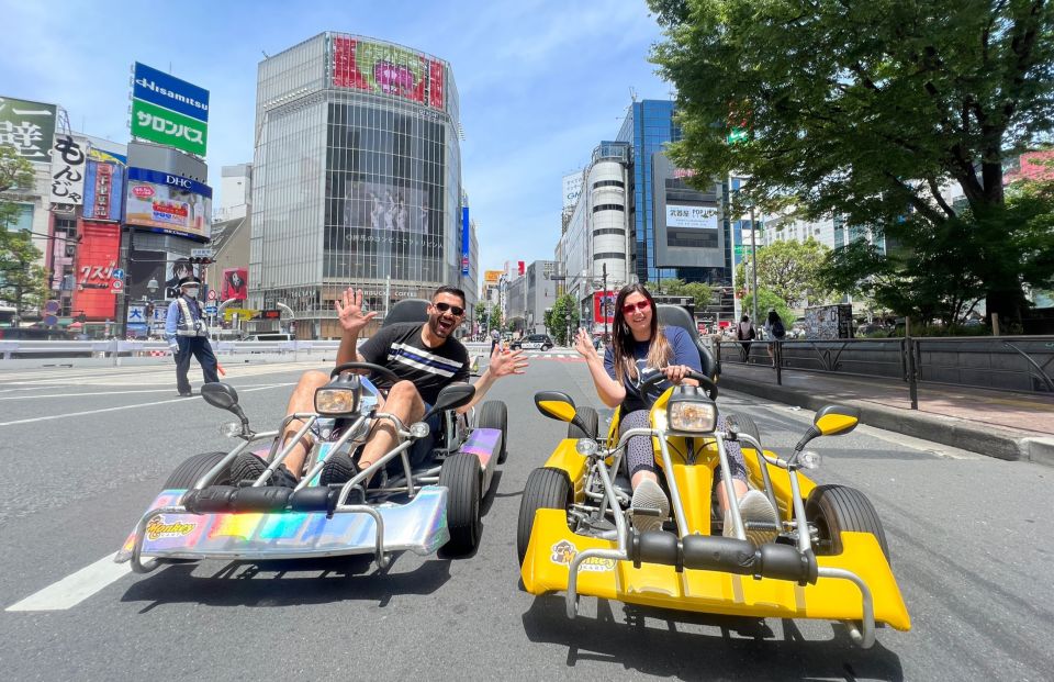 Tokyo: Shibuya Crossing, Harajuku, Tokyo Tower Go Kart Tour - Just The Basics