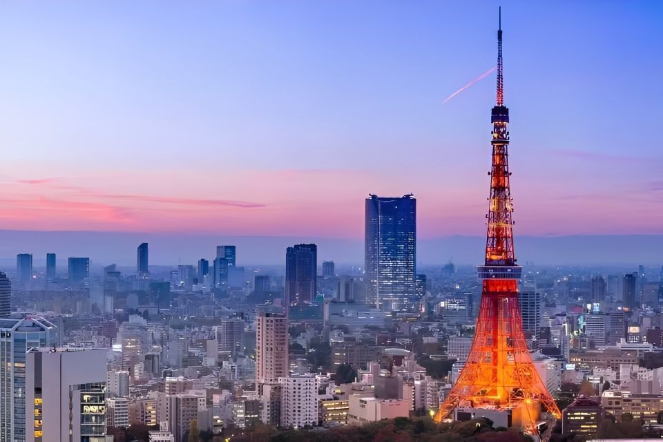 Tokyo Tower: Admission Ticket & Private Pick-up - Just The Basics