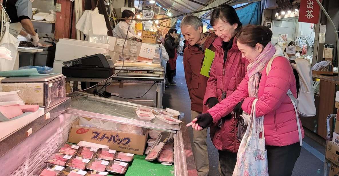 Tokyo: Tsukiji Market Guided Tour & Sushi-Making Experience - Just The Basics