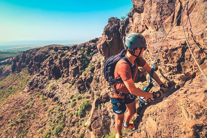 Top Vía Ferrata for Beginners in Gran Canaria ツ - Just The Basics