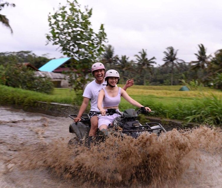 Ubud Bali :Quad Bike & Water Rafting With Lunch and Transfer - Key Points