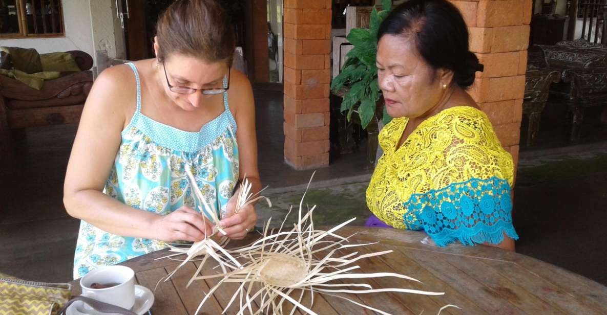 Ubud: Traditional Basket Weaving Class - Key Points