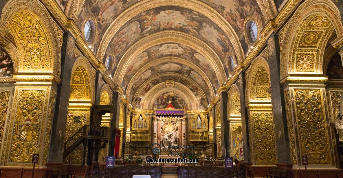 Valletta: Guided Walking Tour With St. John's Co-Cathedral - Just The Basics