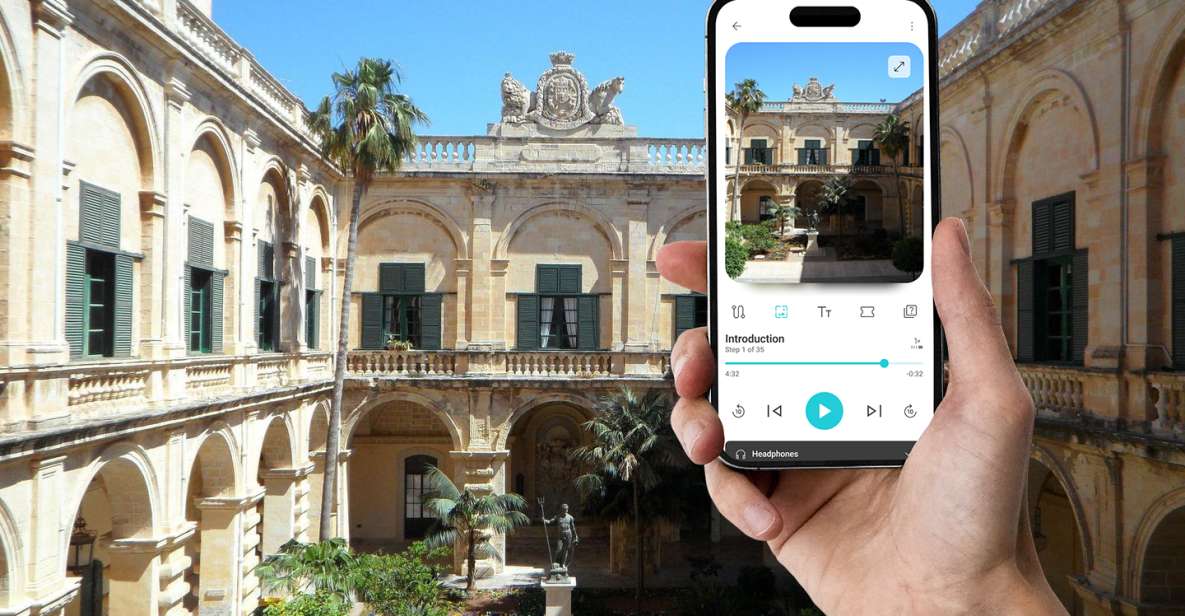 Valletta: Historic Center Self-Guided Audio Tour (ENG) - Just The Basics