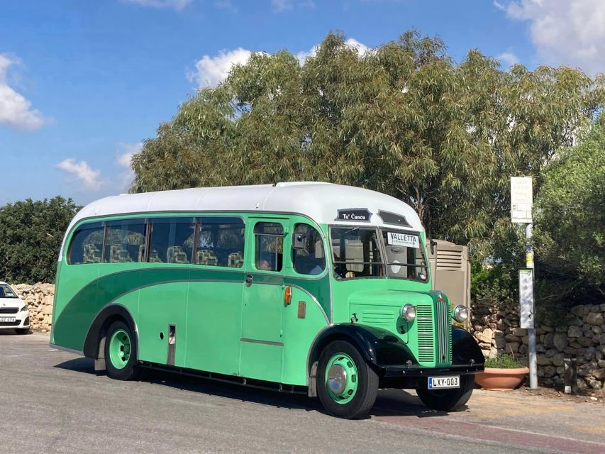 Valletta: Sunday Vintage Bus to Marsaxlokk - Just The Basics