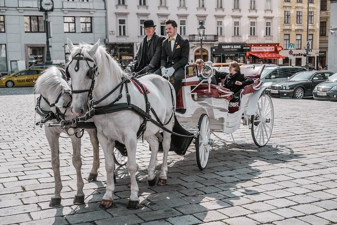 Vienna Horse-Drawn Carriage Ride With Sparkling Wine and Food - Key Points