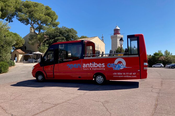 Visit of Antibes Juan-Les-Pins by Convertible Bus - Key Points