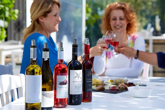 Visit Two Award Winning Wineries in Santorini With Wine Tasting - Explore Award-Winning Wineries