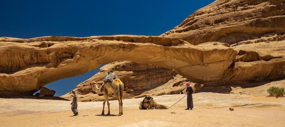 Wadirum Giant Rock Bridge Tour - the Other Site - Key Points