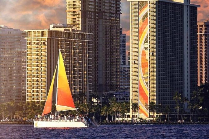 Waikiki Sunset Cocktail Sail With Open Bar - Just The Basics