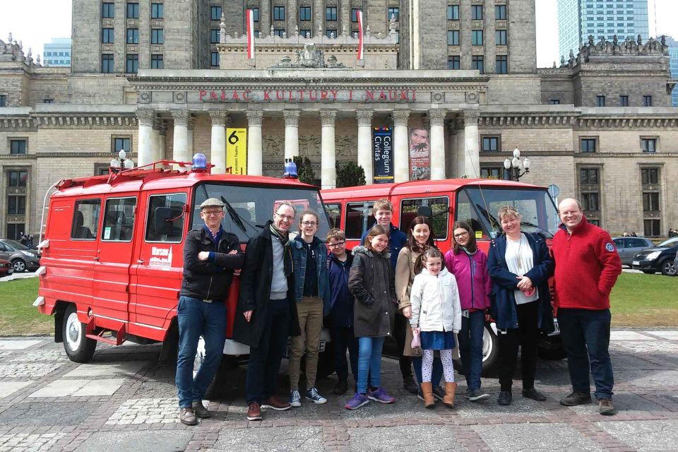 Warsaw: the Best of the City Private Tour by Retro Minibus - Key Points