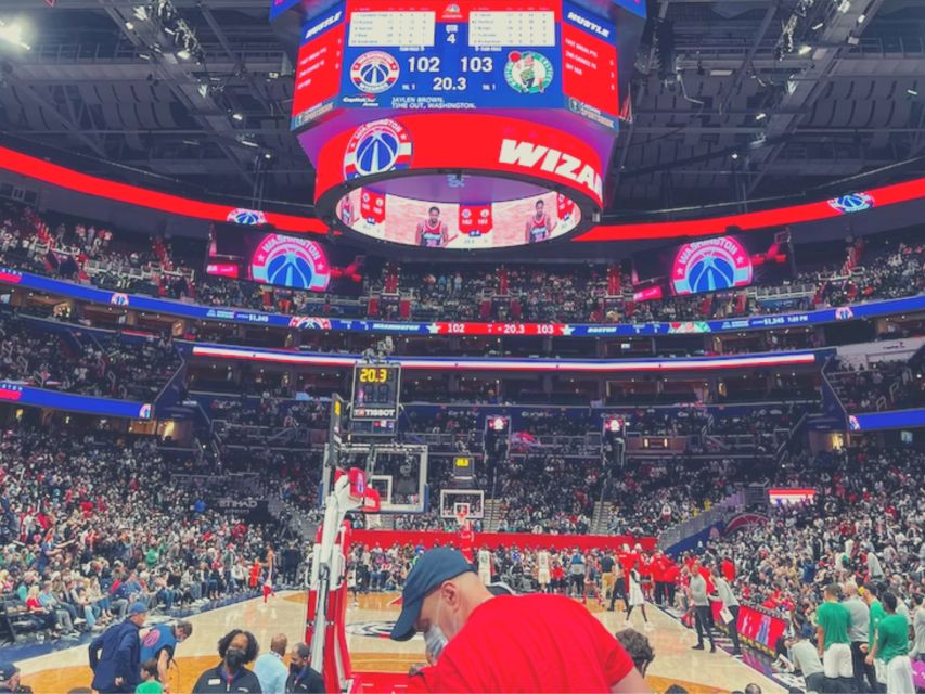 Washington D.C.: Washington Wizards Basketball Game Ticket - Key Points