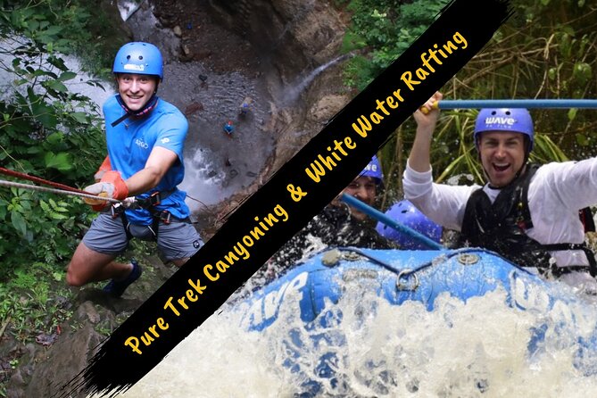 Waterfall Rappelling and White Water Rafting - Key Points