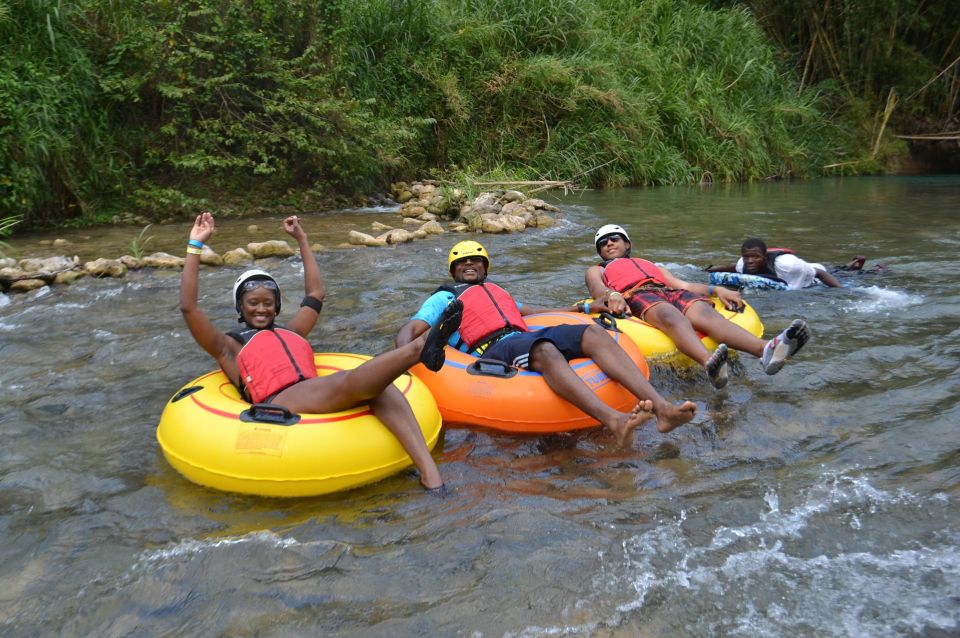 Waterfalls, Jungle River Tubing and Raft Tour With Transport - Key Points