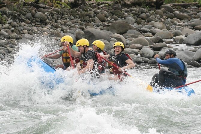 Whitewater Rafting Sarapiqui Class 3-4 From La Fortuna - Key Points