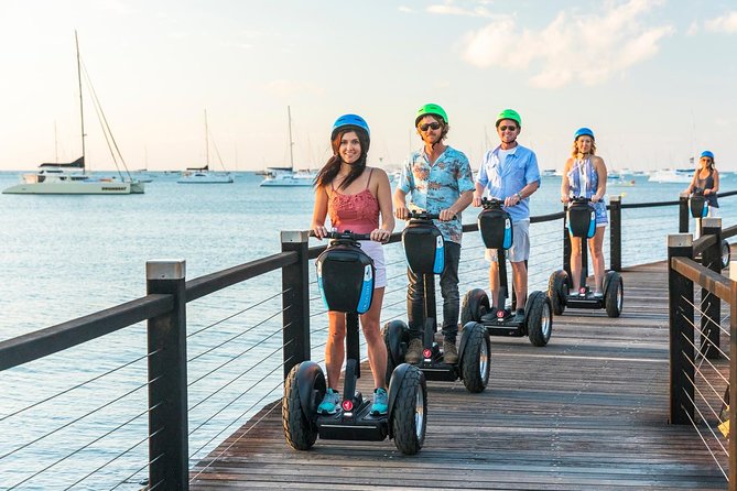 Whitsundays Segway Sunset and Boardwalk Tour With Dinner - Key Points