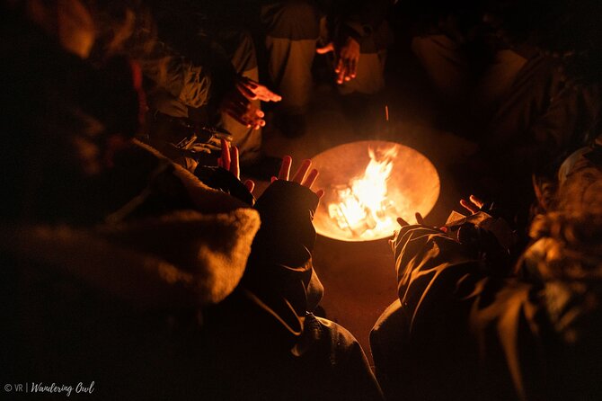 Winter Night Campfire With Chances of Seeing Northern Lights - Booking Confirmation Details